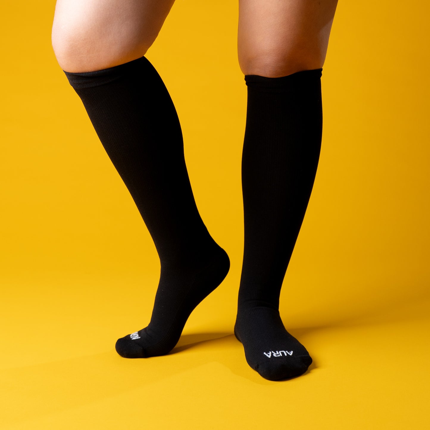 Chaussettes de compression – Bleu Nuit